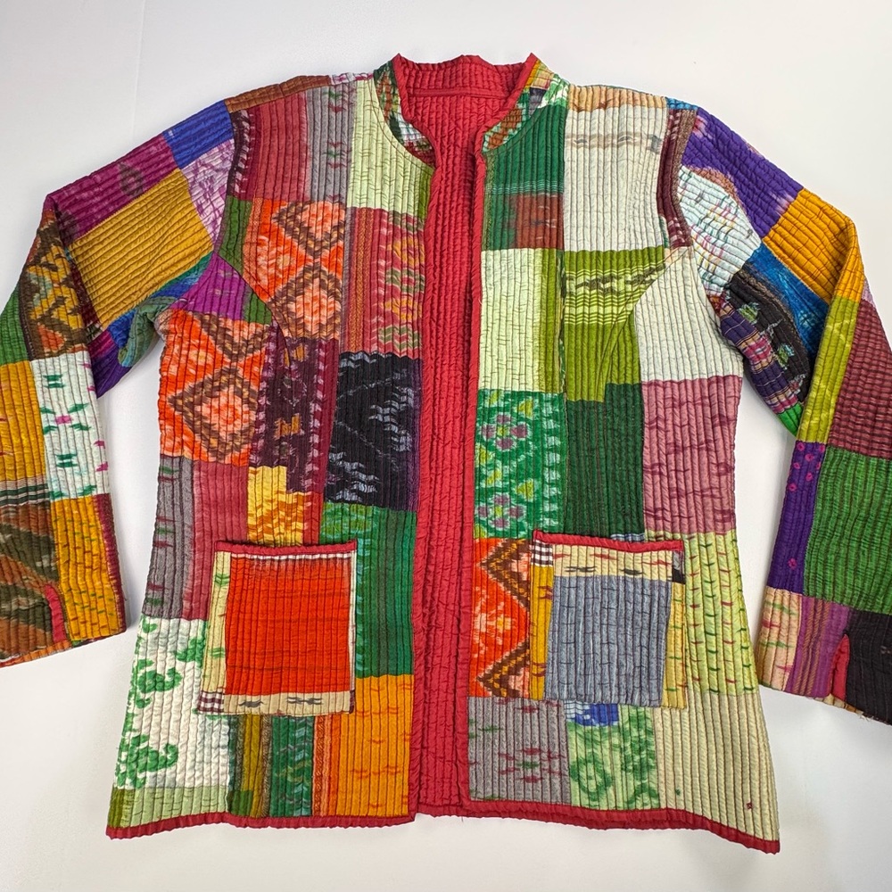 Colorful Patchwork Women's Jacket